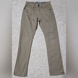 BKE Jake Straight Pants Mens 28R Khaki Color